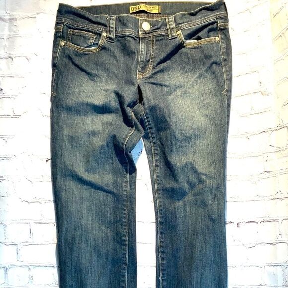 OND Ultra Low Waist Stretch Skinny Jeans 8 - Picture 1 of 9